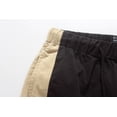thumbnail image 3 of SSLR Men's Color Block Striped Flat Front Casual Shorts Pants, 3 of 6