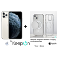 thumbnail image 1 of Apple iPhone 11 PRO MAX 256 (Incluye Funda Transparente Magsafe y Protector de Pantalla KeepOn ) SILVER PLATEADO Apple REACONDICIONADO, 1 of 5