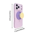 thumbnail image 2 of Ainf pour IPhone17 avec Support Pleine (Jaune Violet Bleu Jaune Vert), 2 of 3