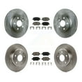 thumbnail image 1 of CMX Front Rear Disc Brake Rotors and Ceramic Pads Kit for Car Chevrolet Cruze Bolt EV Volt EUV K8C-101384, 1 of 11
