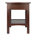 thumbnail image 4 of Winsome Claire Curved Nightstand, Accent Table, Walnut Finish, 4 of 11