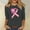 Dark Gray, variant on qelini Breast Cancer Awareness Shirts for Women Casual Pullover Blouse Wowen's Graphic Tees Long Sleeve Shirts Fall Winter Crewneck Comfy Shirts Black M