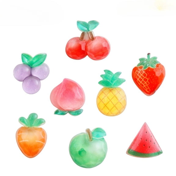 Fruit Slice-shaped Shoe Charms/accessories for DIY Clogs/sandals; Cartoon Shoe Buckles and Decorative Shoe Embellishments