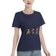 thumbnail image 2 of T-Shirt Basique à Manches Courtes pour Femmes une Pièce, 2 of 6