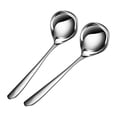 thumbnail image 4 of Thanksgiving Dinner Utensils Stainless Steel Dinner Spoons Set Mirror-finished Round Edge Elegant Durable Utensils for Everyday Use Special Occasions, 4 of 8