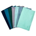 thumbnail image 1 of Luxury Pure Mulberry Silk Pillowcase 32 Momme Drape Collection Greens, 1 of 6