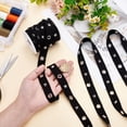 thumbnail image 3 of 10 Yards Eyelet Trim with Grommets 3/4 Inch Grommet Eyelet Twill Tape Trim Star Eyelet Grommet Tape with Metal Hole Eyelet Cotton Twill Tape for Sewing Crafts Making Eyelet Tape Strip, 3 of 6