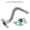 thumbnail image 3 of Engine Turbocharger Oil Return Hose Line Oil Return Drain Line_gift Of G, 3 of 5
