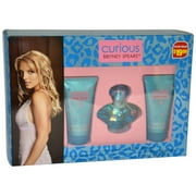 Curious by Britney Spears for Women - 3 Pc Gift Set 1oz EDP Spray, 1.7oz Body Souffle, 1.7oz Shower Gel