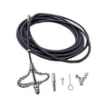 thumbnail image 2 of Fengbin Drain Cleaner Flexible Shaft Drain Auger Plumbing Snake Clog Remover Heavy Duty Steel Construction Adjustable Spring Suitable for Kitchen Cle 10m, 2 of 10