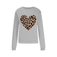 thumbnail image 6 of Womens Cactus Graphic Sweatshirts Valentines Cute Crewneck Tops Long Sleeve Pullover Casual Shirts, 6 of 8