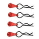 thumbnail image 1 of RC Car R Clips, Fácil Instalación, Resistente, 4 Piezas En Forma De R RC Body Clip Pin Pin De Acero Inoxidable De Alta Resistencia Con Mango De Aleación De Aluminio Para 1/8 RC, 1 of 8