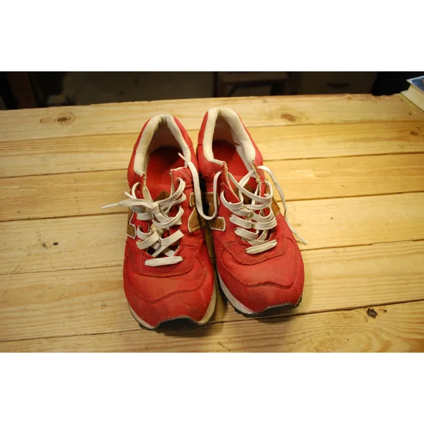 New Balance ML574BPR Backpack Men's Red Brown Casual Sneaker Shoes Siz 10.5