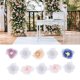 thumbnail image 4 of Flor de tela artificial, 10 piezas de flores de tela artificiales, suministros de decoración de ropa, flores artificiales, diseño a prueba de futuro, 4 of 9