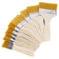 thumbnail image 1 of Set of 12 Art Paint Brushes,Various Sizes of Nylon Painting Brushes,with Wooden Handles,Artist Varni, 1 of 5