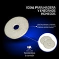 thumbnail image 4 of Arandela Plana Bolt Dropper Acero Inoxidable 100 Piezas gris estandar, 4 of 5