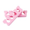 thumbnail image 3 of Tignapoo 100 Pcs Blue EVA Sponge Toe Separators - Nail Art Tools for Manicure & Pedicure, Perfect for Home or Salon Use, Comfortable and Practical for Easy Nail Polish Application, 3 of 6
