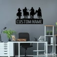 thumbnail image 5 of Handmadetneonsign Cowboy Riding Horse Metal Wall Art LED Light, Custom Name Western Cowboy Sign, 5 of 5