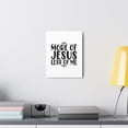 thumbnail image 4 of Scripture Walls Psalm 37:4 More Of Jesus Less Of Me White Christian Wall Art Bible Verse Print Ready to Hang Unframed, 4 of 18