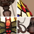 thumbnail image 4 of Chloe Lighting Anisoptera Purity 3-Light Glass Mini Chandelier in Multi-Color, 4 of 9