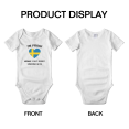 thumbnail image 3 of I'm Proof Mommy Can't Resist Swedish Guys Baby Bodysuit Baby Clothes (White, 18-24 Months), 3 of 5