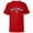 Red, variant on Marvel Spider-Man Wall-Crawler Letter S Retro Collegiate- Short Sleeve T-Shirt for Kids - Customized-Red