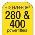 thumbnail image 5 of Marineland Emperor Bio-Wheel Replacement Power Filter Cartridges 4 Count, for Aquarium Filtration, Rite-Size E, 5 of 9