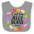 thumbnail image 3 of Inktastic I Just Love Jellybeans, Okay? Easter Candy Boys or Girls Baby Bib, 3 of 4