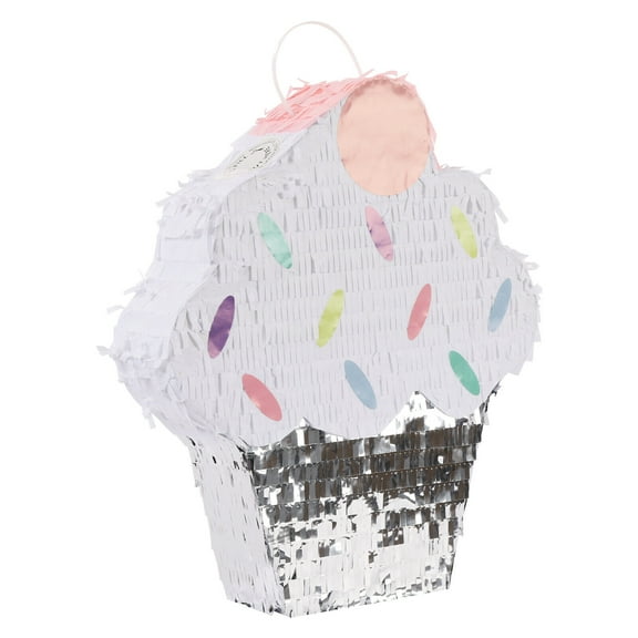 Ice Cream Pinata Ice Cream Cone Shaped Pinata With Stick For Kids Birthday Summer Candy Party Supplies Decorations Candy Donut Ice Cream Pinata For Family Gatherings, Theme Parties- 12.99''×14.96''