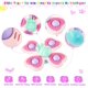 thumbnail image 3 of Juguetes giratorios con ventosa para bebés, 3 piezas, juguetes con sonajero, juguetes para trona, juguetes sensoriales para bebés, juguetes giratorios para ventanas para niños pequeños, 3 of 6