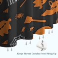 thumbnail image 6 of Trick or Treat Halloween Pattern Shower Curtain 36"x72" ,Bathroom Decorative Shower Curtains Set with 12 Hooks,Modern Waterproof Washable Shower Curtain, 6 of 6