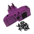 thumbnail image 4 of Cubierta de caja de cambios trasera para automóvil RC 1/14 Baoblaze Aleación de aluminio Resistente Violeta, 4 of 8
