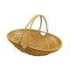 thumbnail image 5 of Cesta de pan de cocina de imitación de ratán, multiusos, fácil de limpiar, resistente para Talla M, 5 of 8