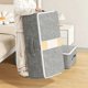 thumbnail image 4 of Non-Woven Fabric Storage Bag Fabric Clothes Organizer Bag Household Non-Woven Storage Tote Large Fabric Storage Organizer, 4 of 7