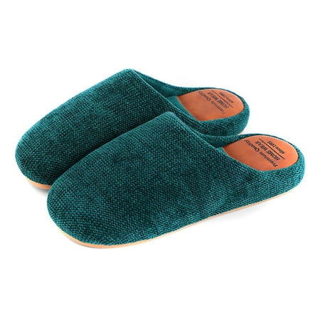

Women Slippers Slip Easy To Clean For Bedroom Kitchen 37-38 Dark Green