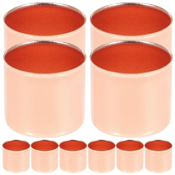 KAKOWELY 10 unidades de portavelas, protector antigoteo, contenedor para velas, portavelas vacío.