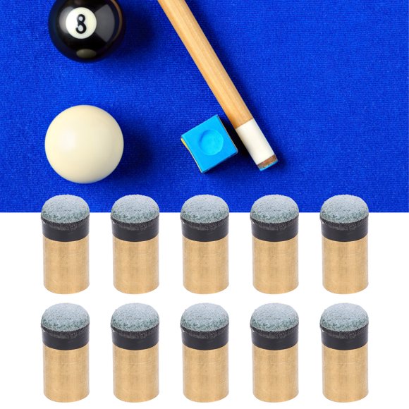 10 Unids/Bolsa Accesorios para Bolas de Billar Taco de Billar Nine Balls Club Puntas de Tornillo de Repuesto