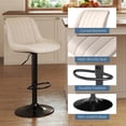 thumbnail image 4 of Juego de 4 Banquetas Youhauchair Ajustables Giratorias Beige, 4 of 7