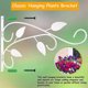 thumbnail image 2 of 2 Pieces Hanging Plant Hook With Screws H Hook Plant Bird Ers, 2 of 5