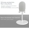 thumbnail image 4 of Support de Cellulaire Réglable pour Bureau, Support de Téléphone Mains Libres - Blanc, 4 of 6