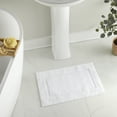 thumbnail image 4 of Hotel Style Organic Cotton Luxury 2-Piece Bath Rug Set, Arctic White, 4 of 9