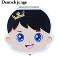 thumbnail image 1 of Baby Tooth Box Wooden Cartoon Baby Tooth Collection Box Keepsake Organizer Box, 1 of 7