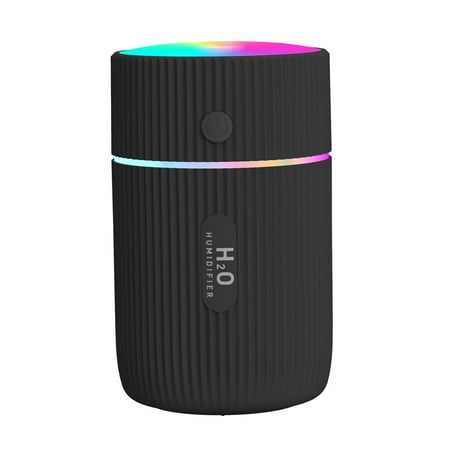 

Decor Store 220ml Mini Portable USB LED Lamp Humidifier Mist Maker Air Purifier for Car Home Office