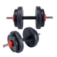 thumbnail image 2 of Set de Mancuernas de Vinil de 40LB Athletic Works WMW-7918V-P, 2 of 4