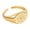 Gold, variant on Womens Sun Ring Electroplated Copper Ring with Frosty Wind Diamond Design Simple Sun Ring for Women European and American Ring Jewelry Gift