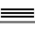 thumbnail image 2 of Schoolgirl Style Industrial Chic Black & White Stripes Straight Borders (12), 2 of 2