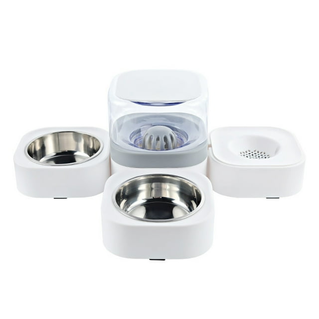 Automatic Pet Waterer Set Carbon Filter Cat Water Dispenser Dog Water Bowl