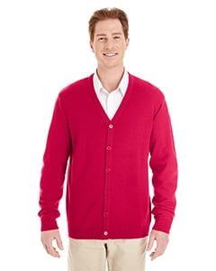 red cardigan sweater mens