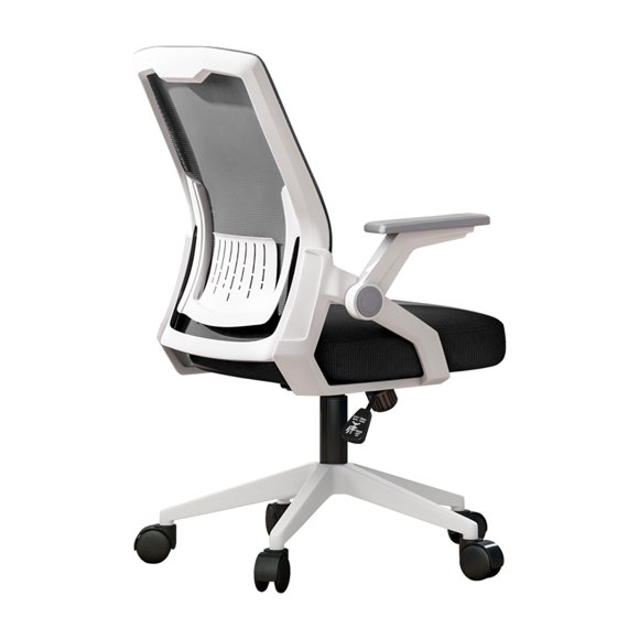 Silla De Oficina Escritorio Ergonómica Giratoria Ejecutiva Color Negro Material Del Tapizado Algodón