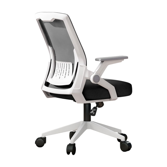 Silla De Oficina Escritorio Ergonómica Giratoria Ejecutiva Color Negro Material Del Tapizado Algodón